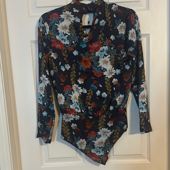 Zara Floral Long Sleeve Bodysuit - Picture 3 of 3